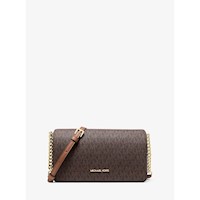 Michael Kors Bolso con el logotipo de la firma Jet Set | Marrón